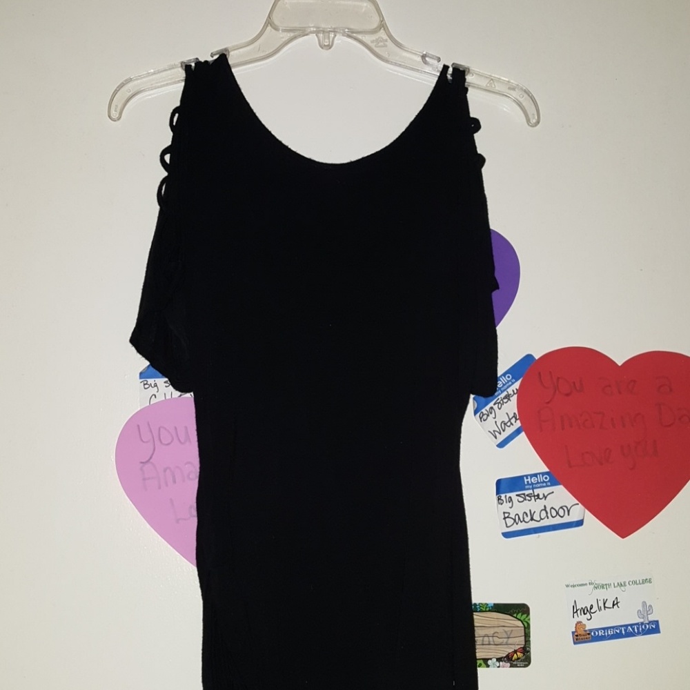 Women's black blouse